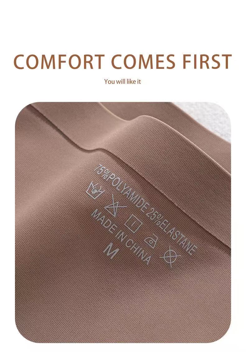 Mid-Rise Scalloped Thong Underwear